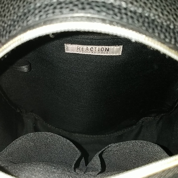 Reaction Kenneth Cole Gold Studded Black Backpack - Picture 3 of 3